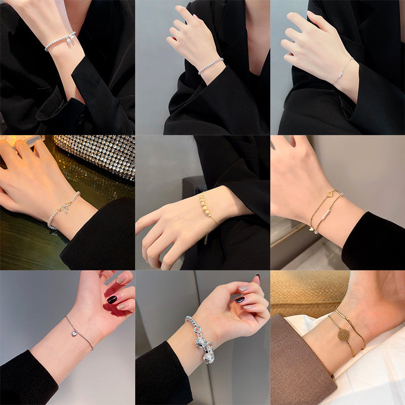 Wholesale Light  Bracelet Geometric Niche Bracelet